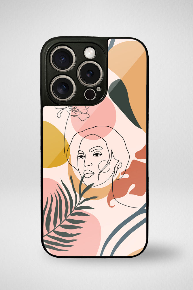 Nature women Glass Mobile Case - iPhone, Samsung & OnePlus -2
