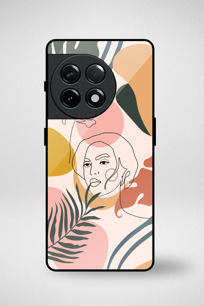 Nature women Glass Mobile Case - iPhone, Samsung & OnePlus -3