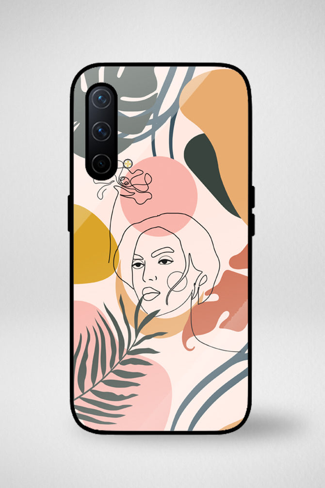 Nature women Glass Mobile Case - iPhone, Samsung & OnePlus -4