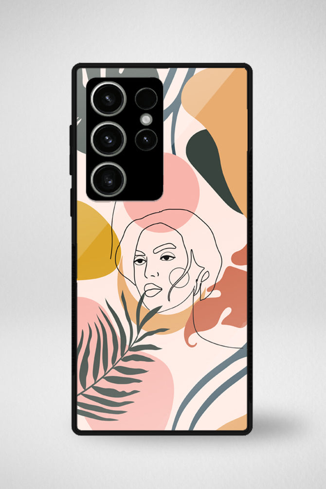 Nature women Glass Mobile Case - iPhone, Samsung & OnePlus -5
