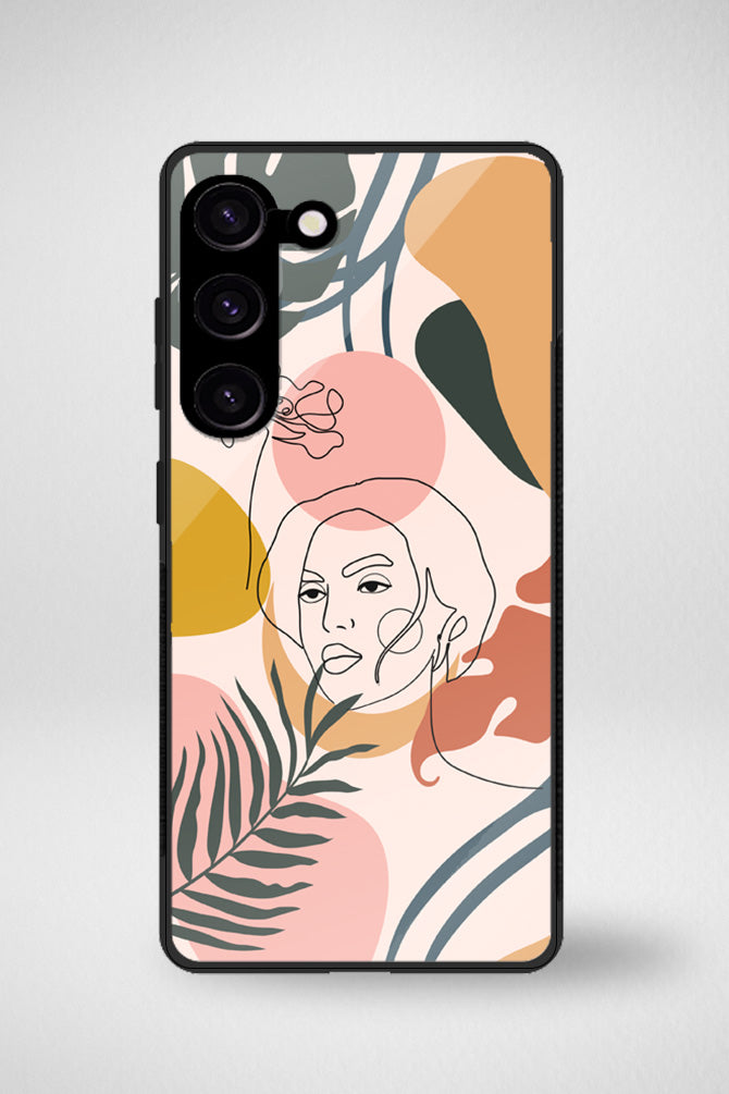 Nature women Glass Mobile Case - iPhone, Samsung & OnePlus -6