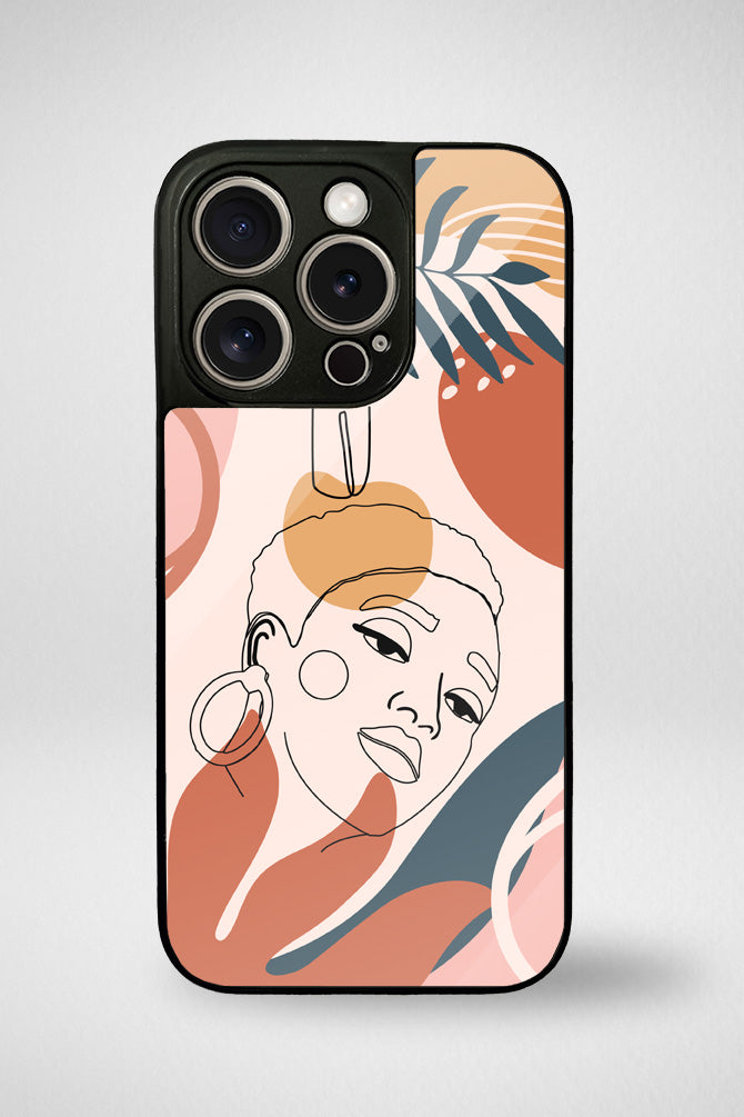 Nature women Glass Mobile Case - iPhone, Samsung & OnePlus -12