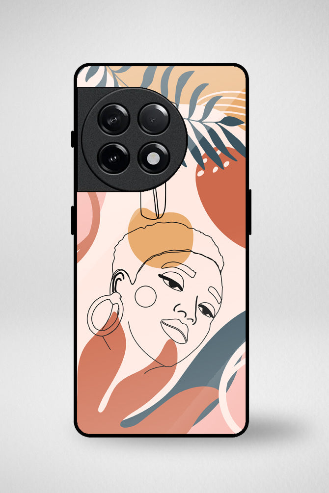 Nature women Glass Mobile Case - iPhone, Samsung & OnePlus -13