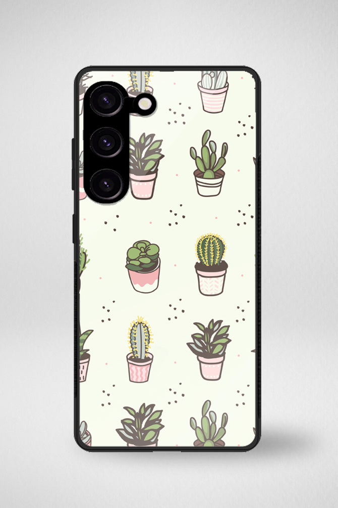 Cactus Glass Mobile Case - iPhone, Samsung & OnePlus -11