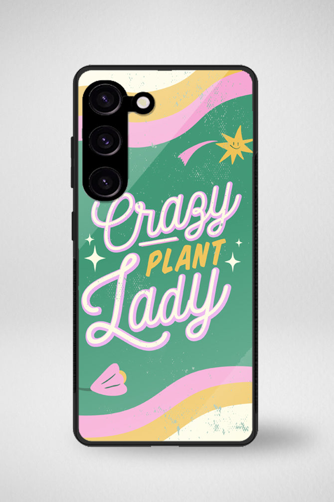 Houseplants lettering Glass Mobile Case - iPhone, Samsung & OnePlus -16
