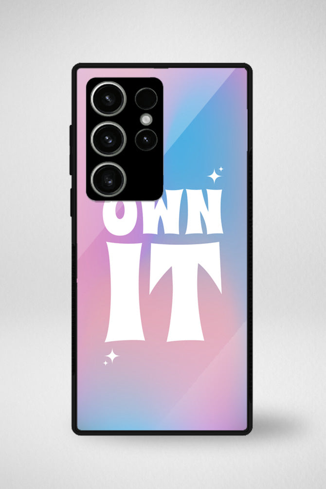 Colorful holographic Glass Mobile Case - iPhone, Samsung & OnePlus -5
