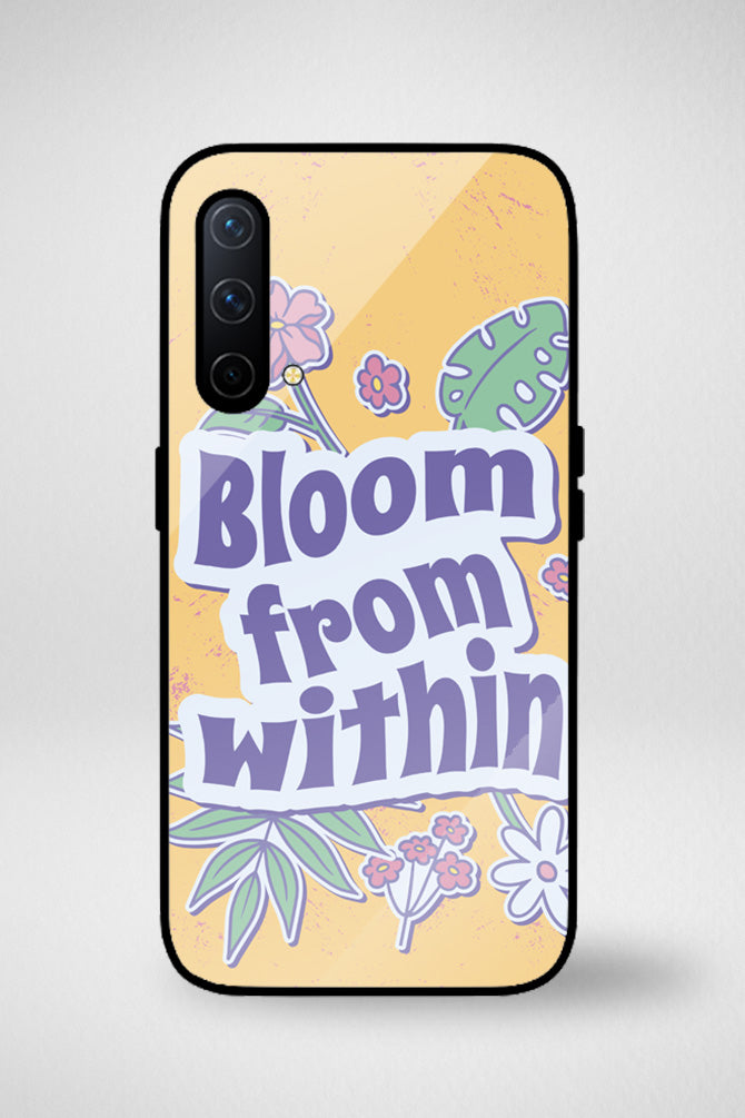 Motivational floral Glass Mobile Case - iPhone, Samsung & OnePlus -4