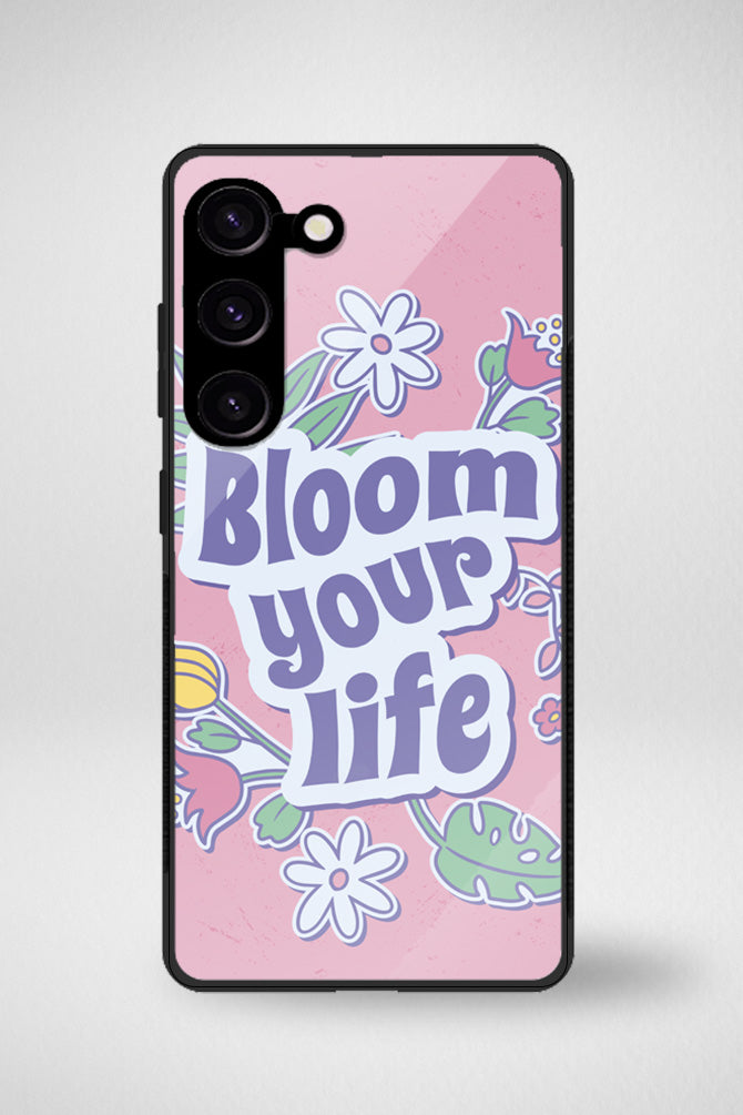 Motivational floral Glass Mobile Case - iPhone, Samsung & OnePlus -16