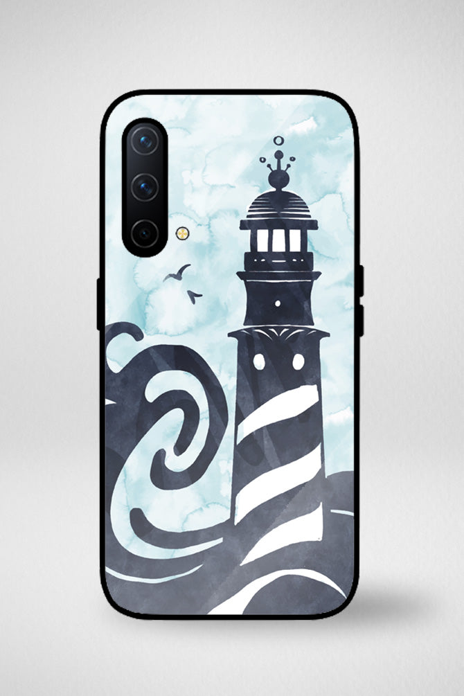 Lighthouse in the ocean Glass Mobile Case - iPhone, Samsung & OnePlus -9