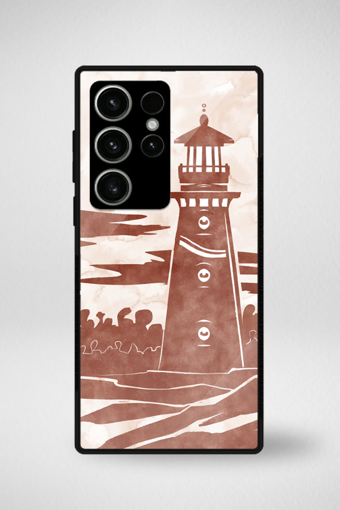 Lighthouse in the ocean Glass Mobile Case - iPhone, Samsung & OnePlus -15