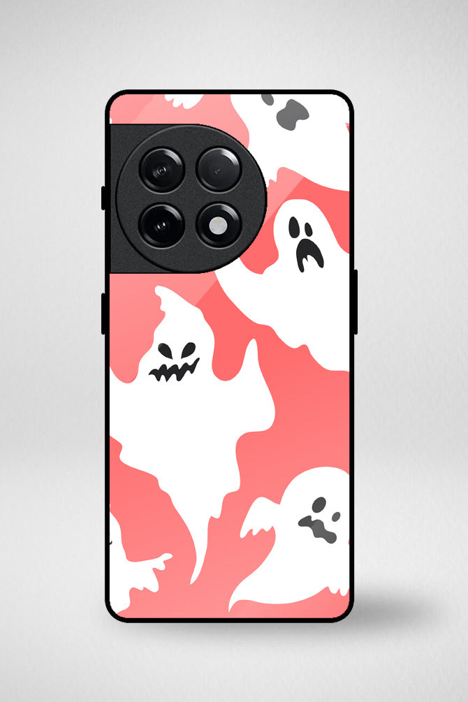 Halloween scary Glass Mobile Case - iPhone, Samsung & OnePlus -3