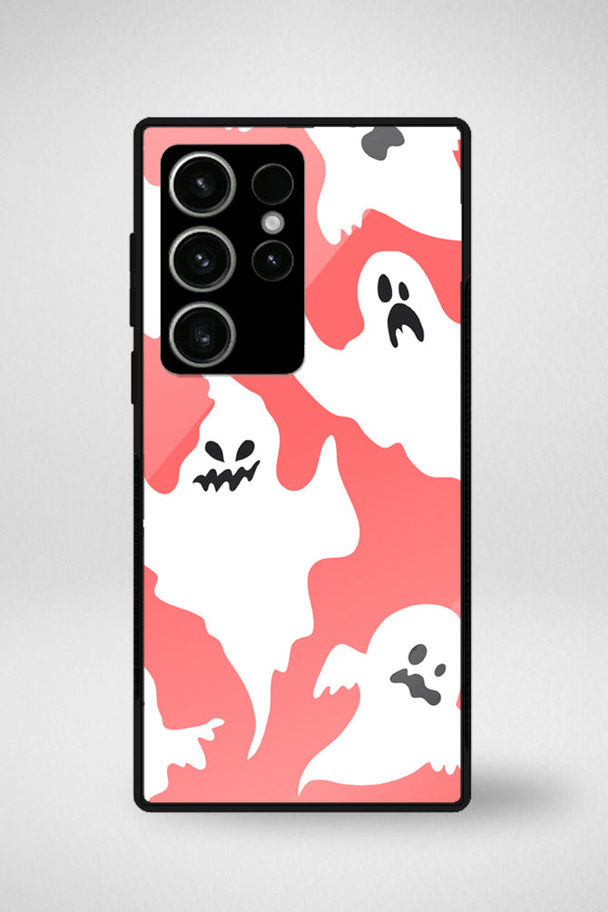 Halloween scary Glass Mobile Case - iPhone, Samsung & OnePlus -5