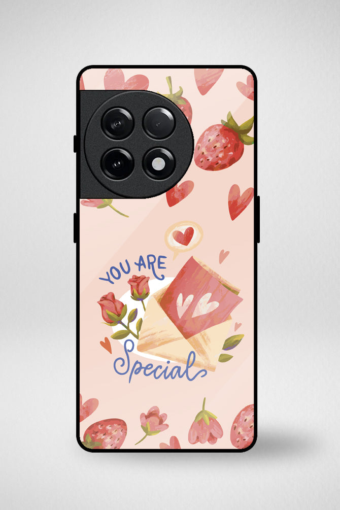 Valentines day watercolor Glass Mobile Case - iPhone, Samsung & OnePlus -3