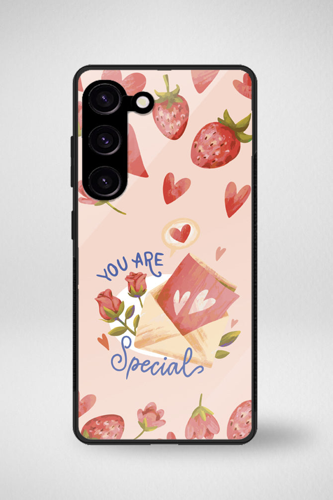 Valentines day watercolor Glass Mobile Case - iPhone, Samsung & OnePlus -6