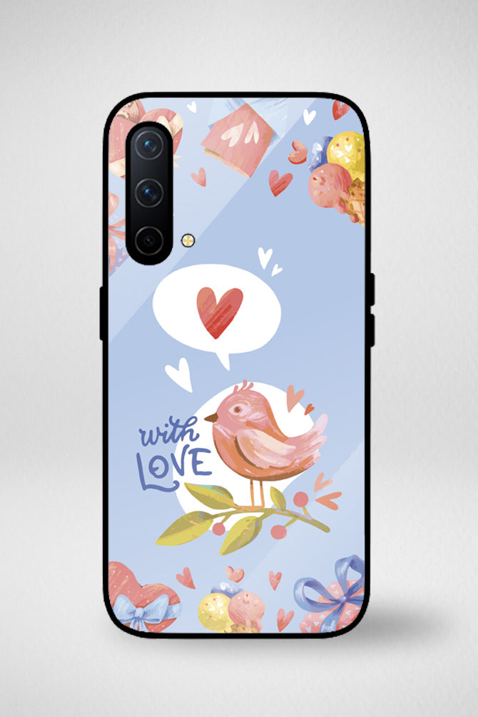 Valentines day watercolor Glass Mobile Case - iPhone, Samsung & OnePlus -14