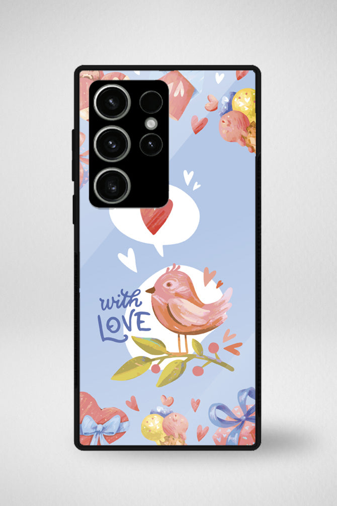 Valentines day watercolor Glass Mobile Case - iPhone, Samsung & OnePlus -15