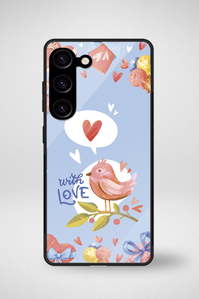 Valentines day watercolor Glass Mobile Case - iPhone, Samsung & OnePlus -16