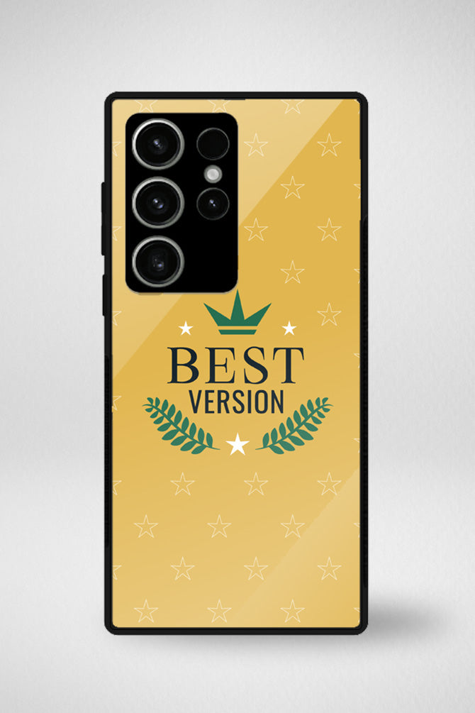 Healthy lifestyle relax quotes Glass Mobile Case - iPhone, Samsung & OnePlus -5