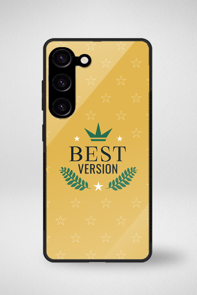 Healthy lifestyle relax quotes Glass Mobile Case - iPhone, Samsung & OnePlus -6