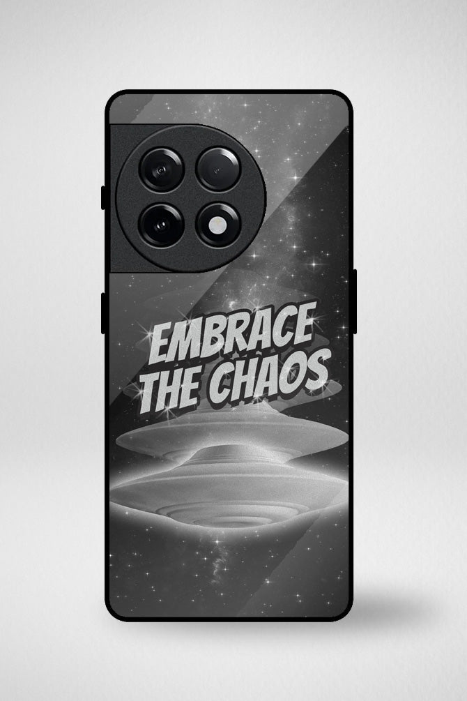 Alien spaceship flying Glass Mobile Case - iPhone, Samsung & OnePlus -8