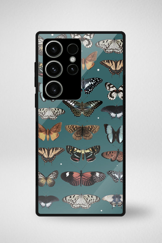 Butterfly species Glass Mobile Case - iPhone, Samsung & OnePlus -5