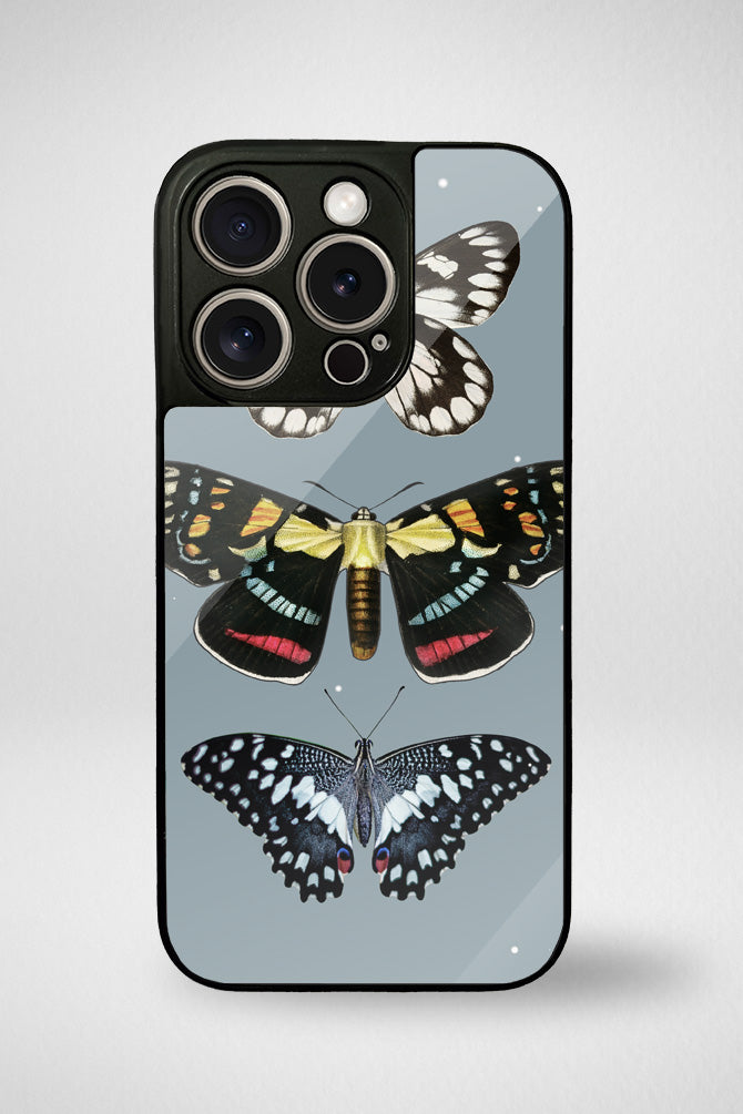 Butterfly species Glass Mobile Case - iPhone, Samsung & OnePlus -7