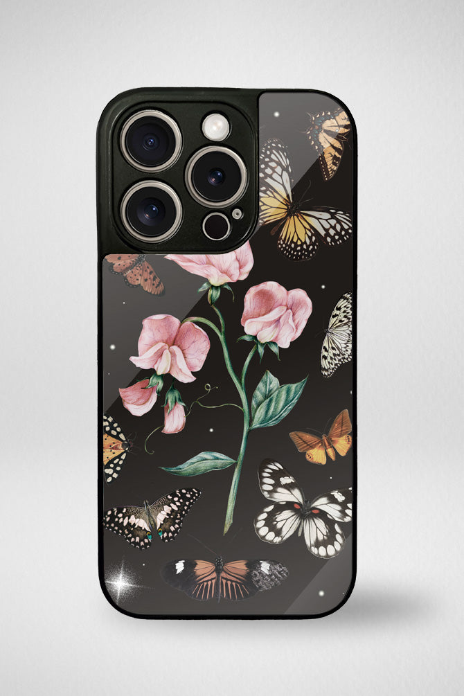 Butterfly species Glass Mobile Case - iPhone, Samsung & OnePlus -12