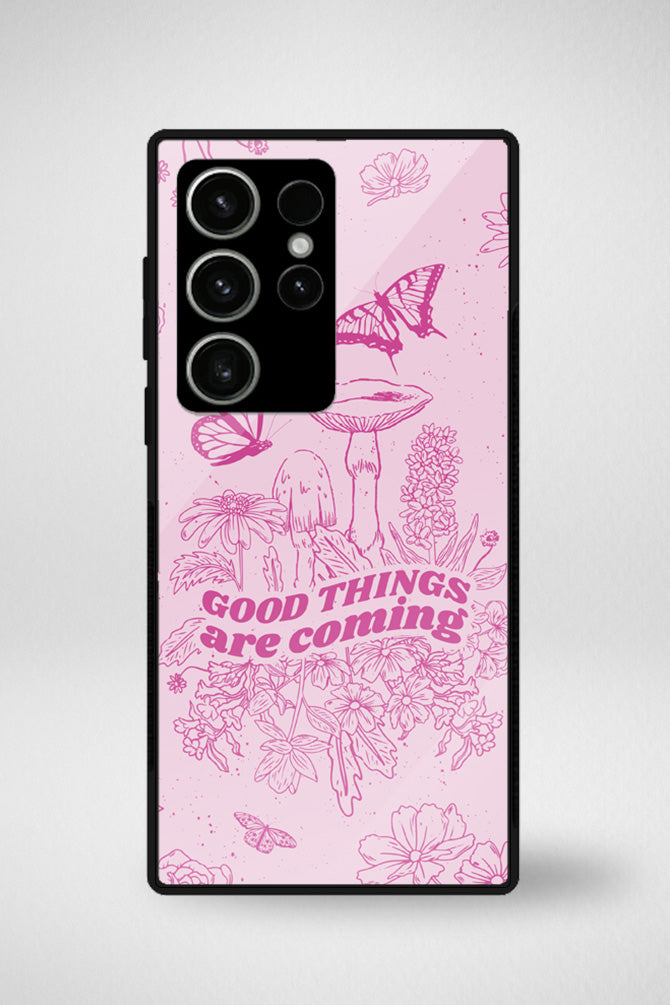 Inspirational butterfly Glass Mobile Case - iPhone, Samsung & OnePlus -10