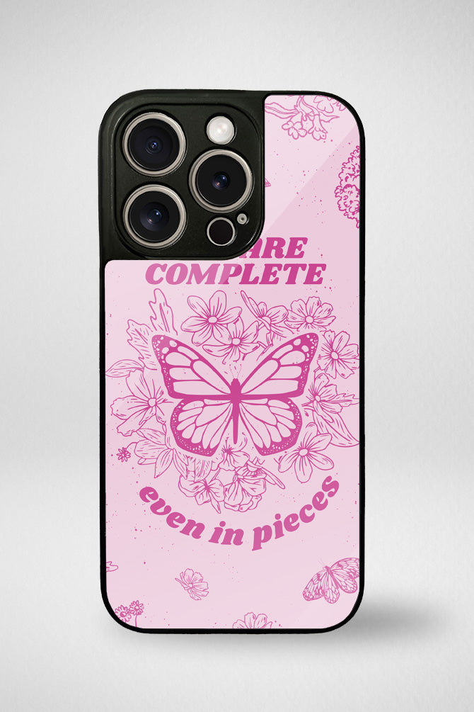 Inspirational butterfly Glass Mobile Case - iPhone, Samsung & OnePlus -12