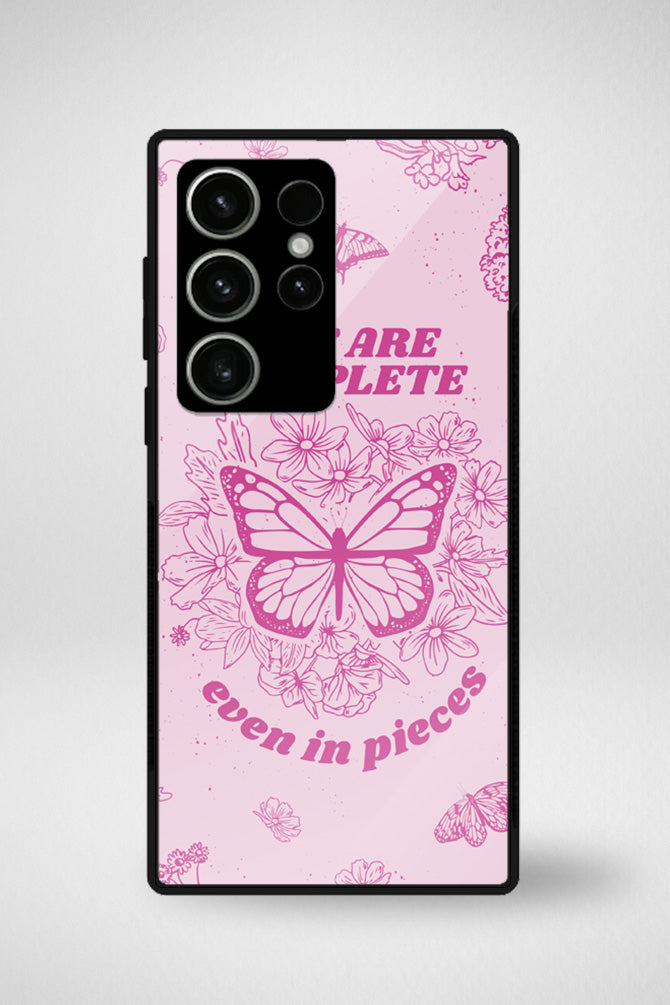 Inspirational butterfly Glass Mobile Case - iPhone, Samsung & OnePlus -15
