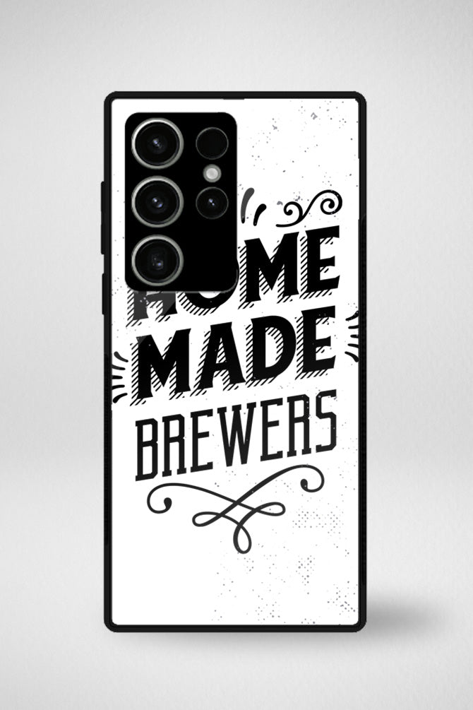 Beer lettering quotes  Glass Mobile Case - iPhone, Samsung & OnePlus -15
