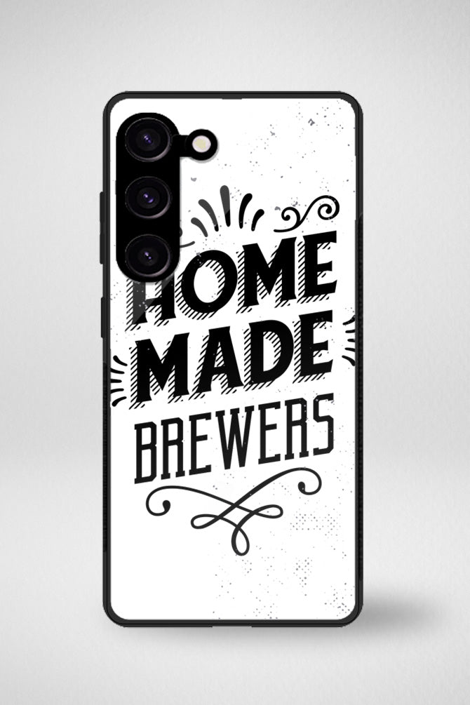 Beer lettering quotes  Glass Mobile Case - iPhone, Samsung & OnePlus -16