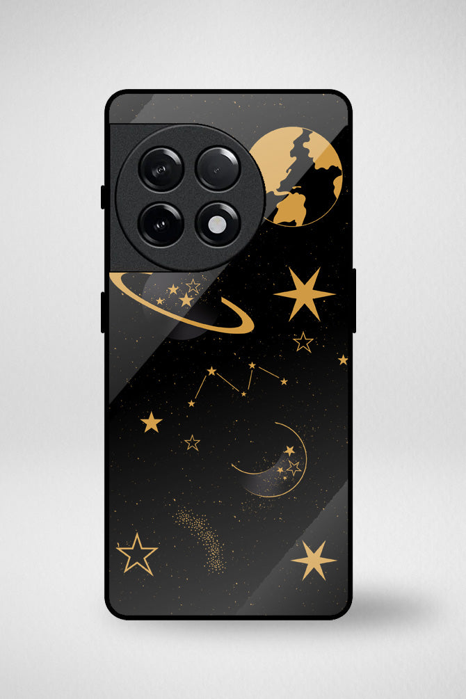 Planets and stars gradient Glass Mobile Case - iPhone, Samsung & OnePlus -8