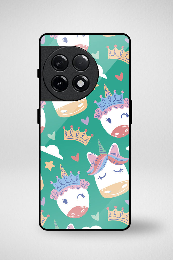 Unicorn variety  Glass Mobile Case - iPhone, Samsung & OnePlus -3
