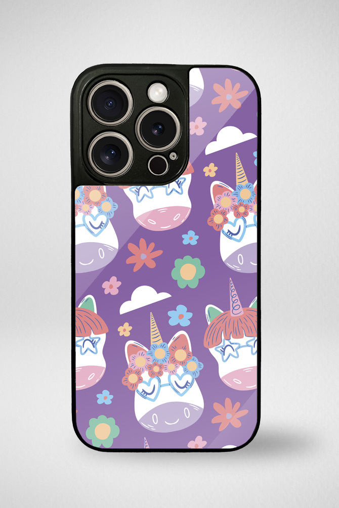 Unicorn variety  Glass Mobile Case - iPhone, Samsung & OnePlus -12
