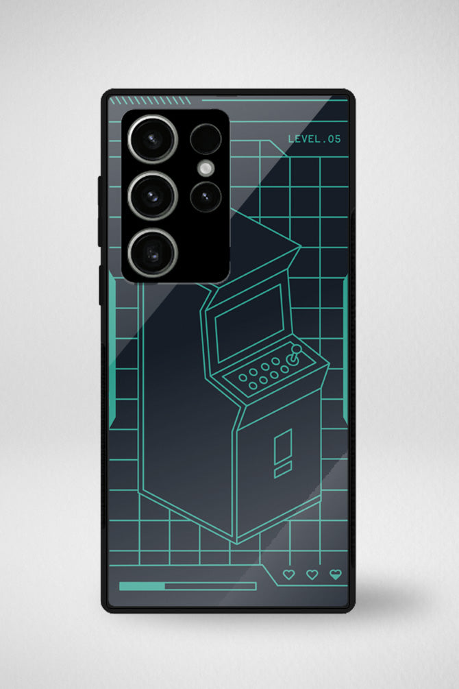Dark vaporwave gaming Glass Mobile Case - iPhone, Samsung & OnePlus -5