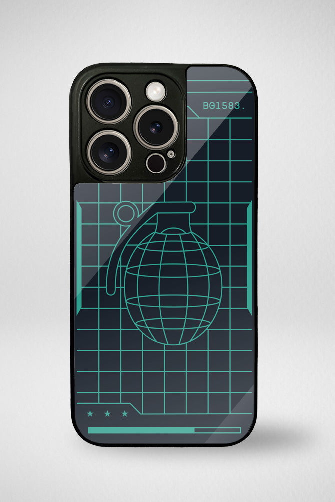 Dark vaporwave gaming Glass Mobile Case - iPhone, Samsung & OnePlus -7