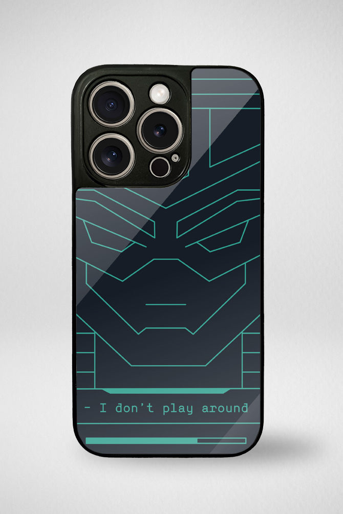 Dark vaporwave gaming Glass Mobile Case - iPhone, Samsung & OnePlus -12