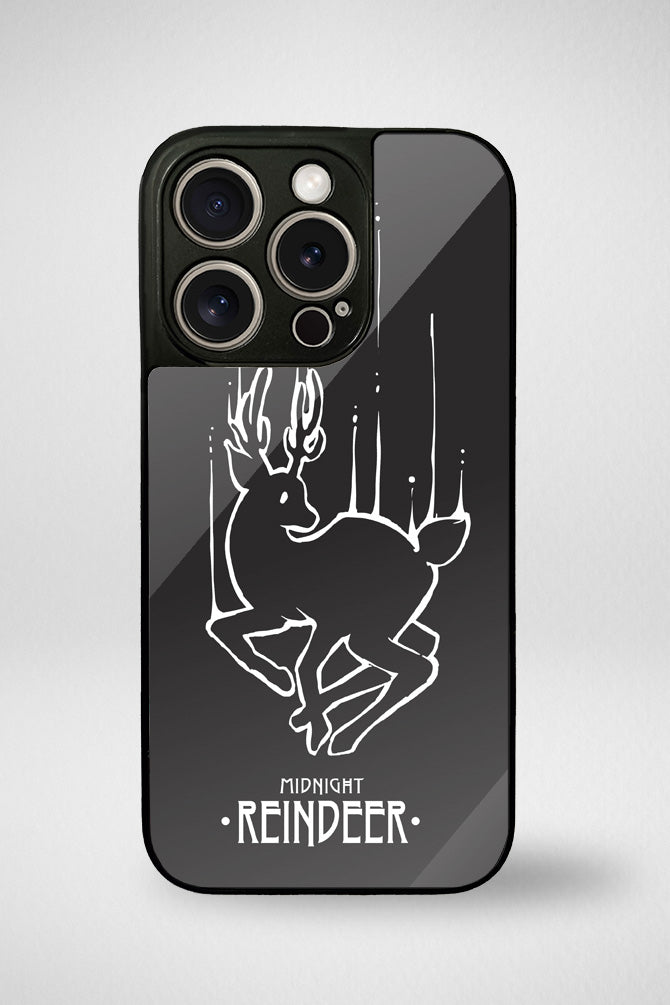 Animals line art Glass Mobile Case - iPhone, Samsung & OnePlus -2