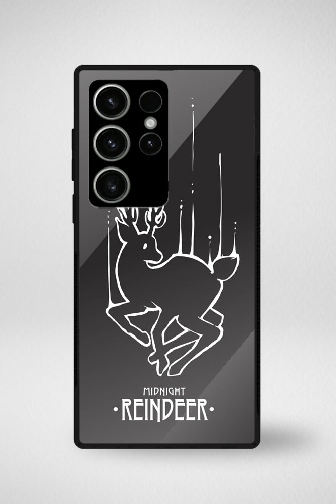 Animals line art Glass Mobile Case - iPhone, Samsung & OnePlus -5