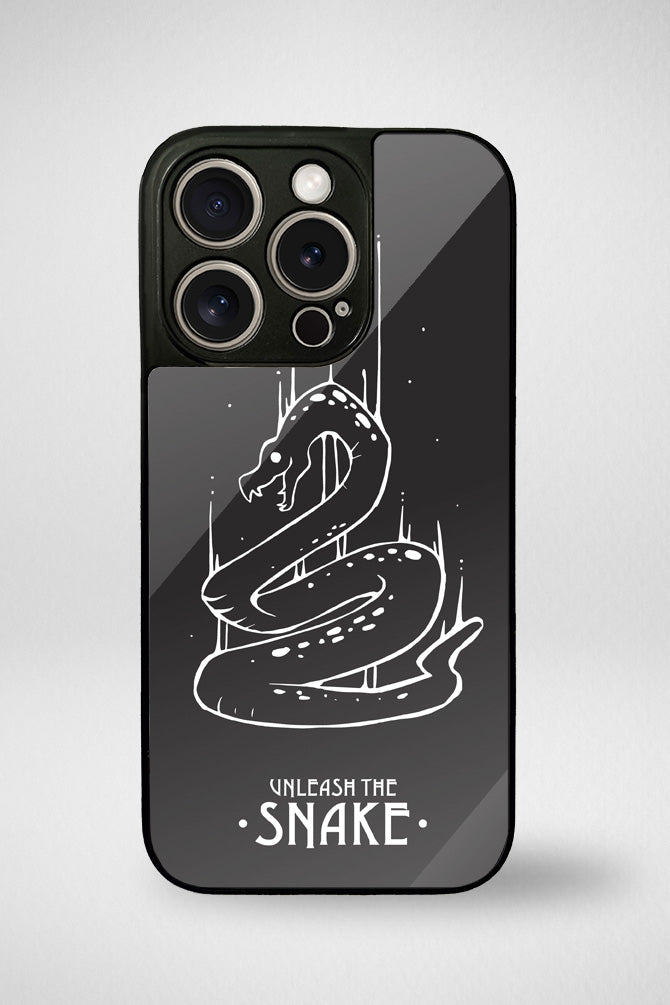 Animals line art Glass Mobile Case - iPhone, Samsung & OnePlus -12