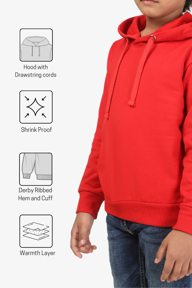 Red Hoodie For Boy - WowWaves - 6