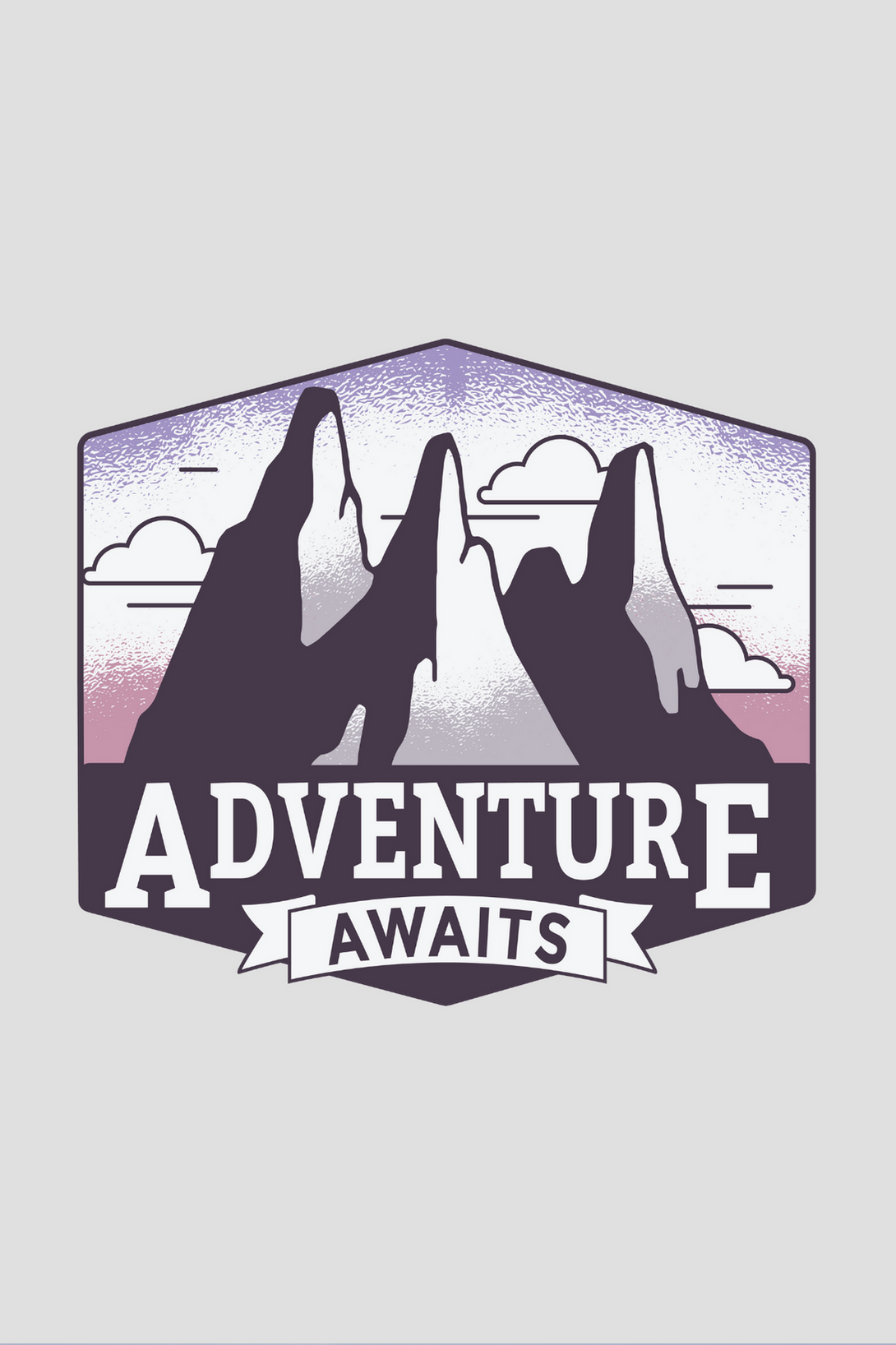 Adventure Awaits Printed T-Shirt For Men - WowWaves - 1
