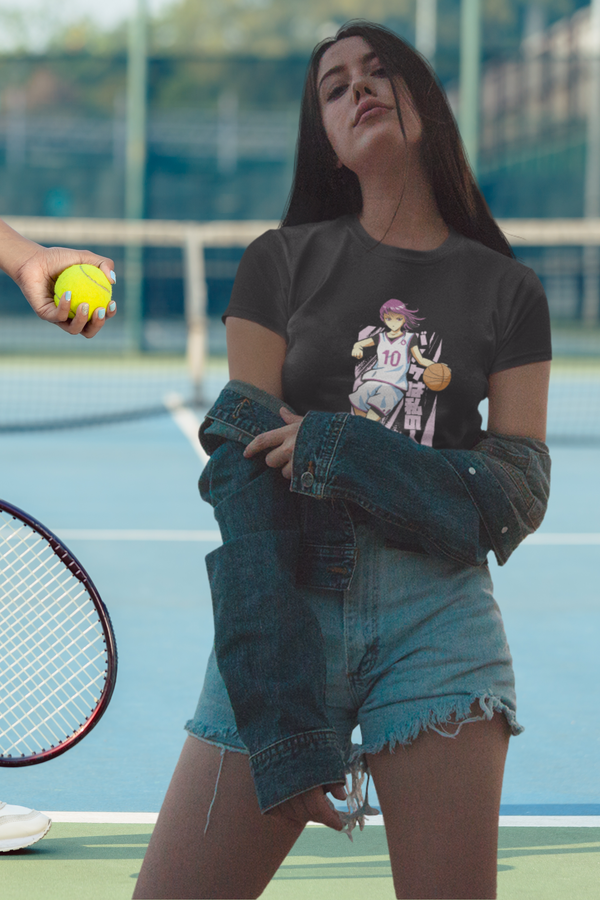 Anime Basketball Printed T-Shirt For Women - WowWaves