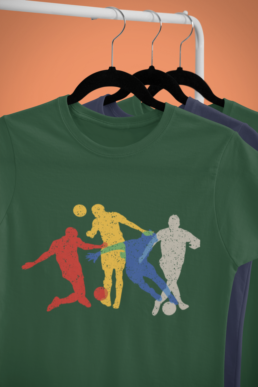 Football Fever Printed Oversized T-Shirt For Men - WowWaves - 5