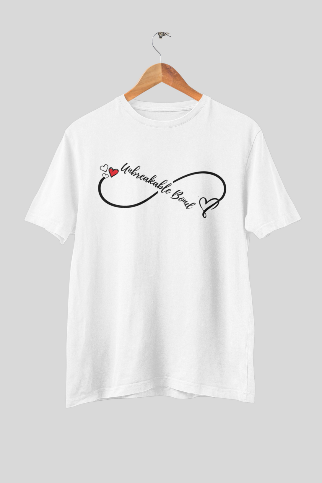 Unbreakable Love Bond Couple T Shirt For Women - WowWaves
