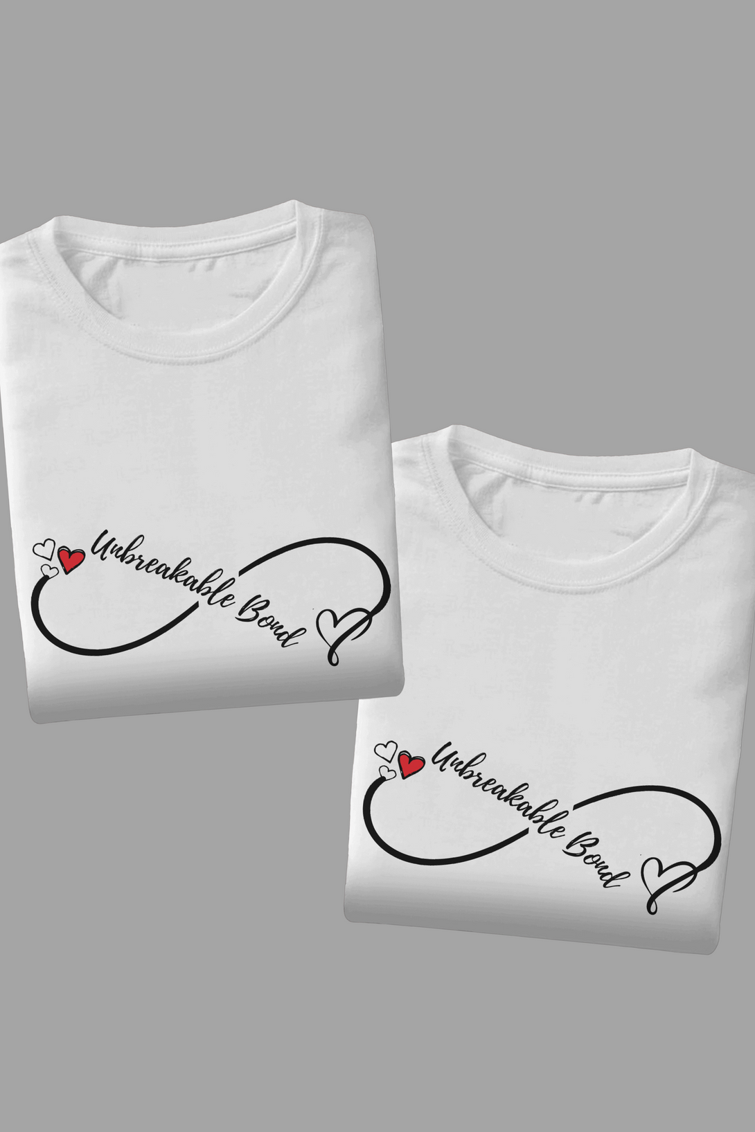 Unbreakable Love Bond Couple T Shirt - WowWaves - 2