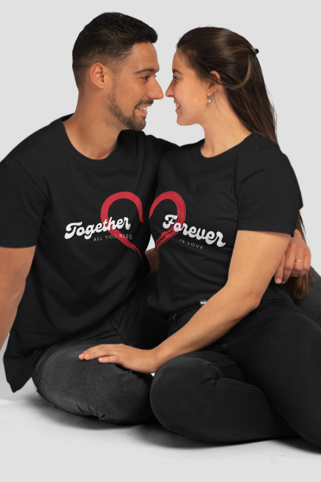 Together Forever Couple T Shirt - WowWaves - 3