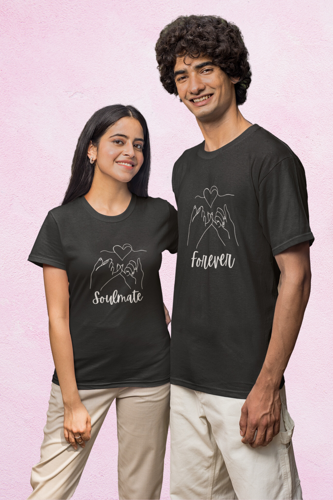 Soulmate Forever Couple T Shirt - WowWaves - 2