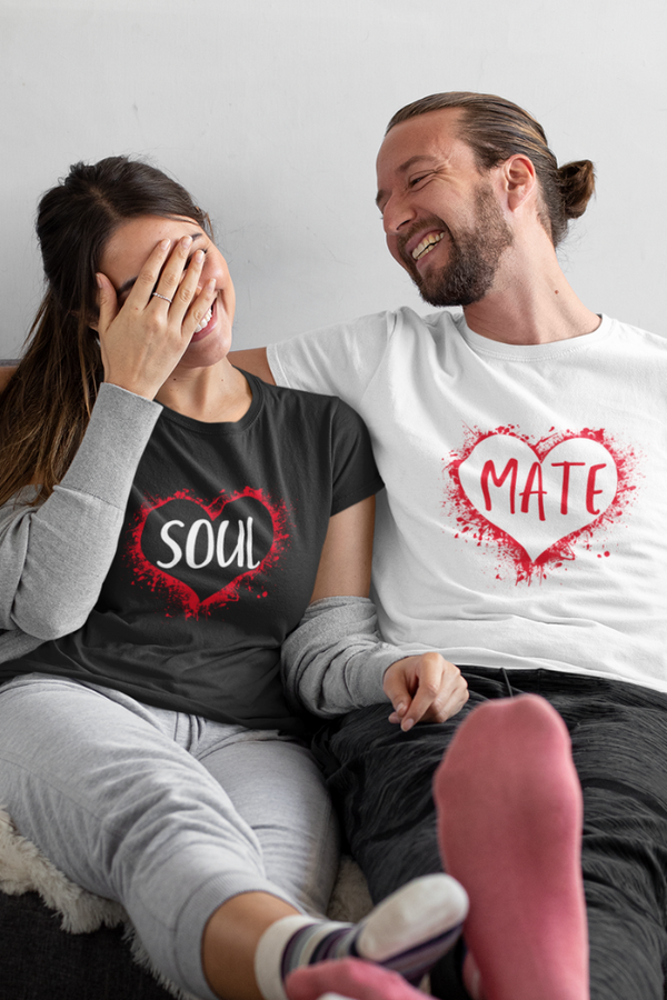 Soul Mate Couple T Shirt - WowWaves